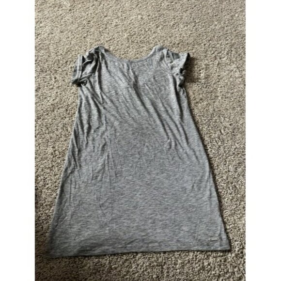 Bench Womens Black/White Stripes Short Sleeve T-Shirt Dress Size Small Pull Over - Picture 1 of 14